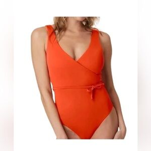 Andie Belmar one piece wrap swimming suit
